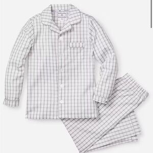 Petite Plume Grey Tattersall (3T)